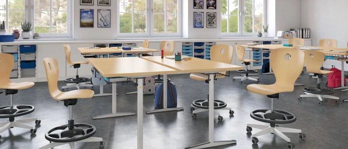 Ergonomic school furniture