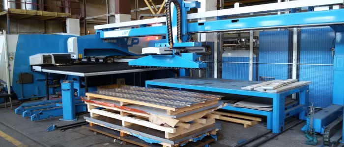 CNC sheet metal punching