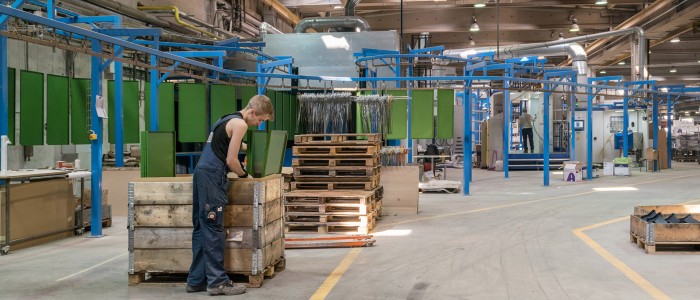 Industrial metal processing and coating