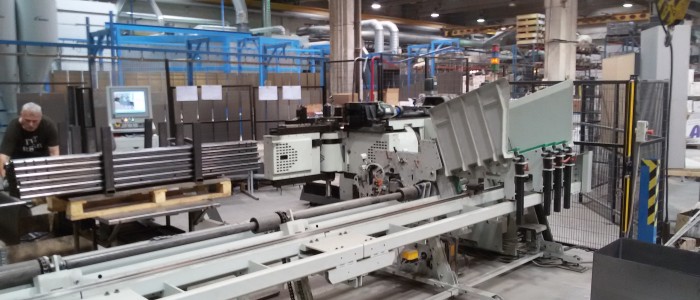 Automated metal profile production