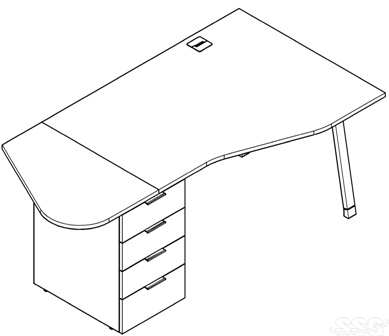 Office desks Krog