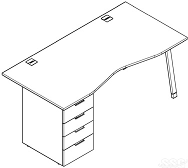 Office tables Krog 