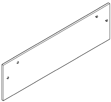 Office furniture modesty panels_