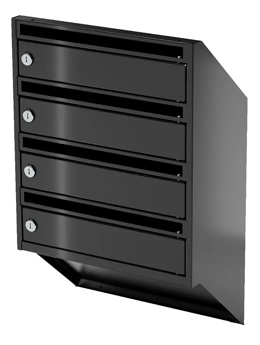 Sectional mailboxes for offices 