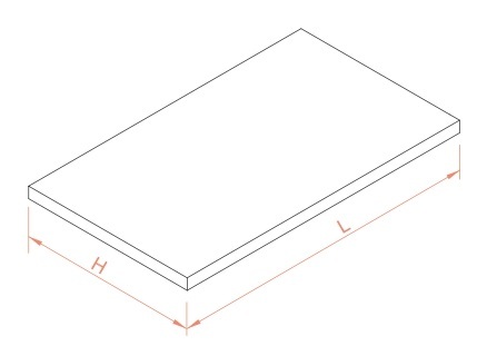 laminated retail shelving shelf