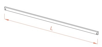 shelving connecting bar