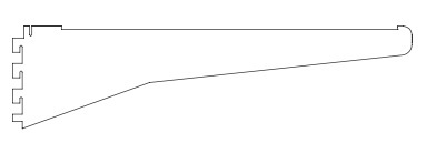 wire shelf bracket