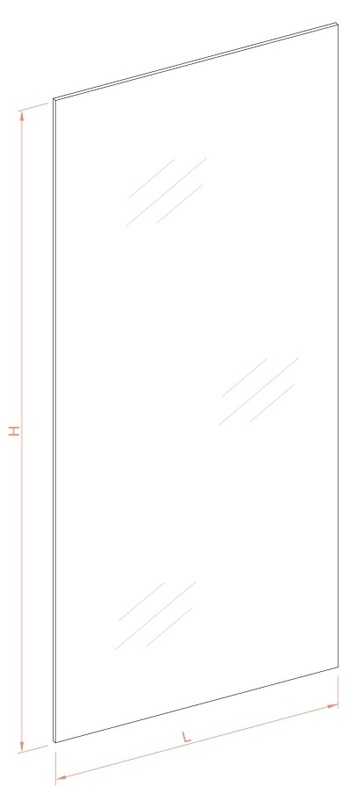 mirror shelving back panel