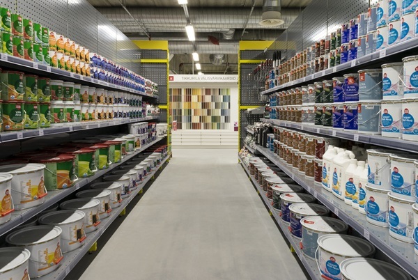 shelving for hardware store